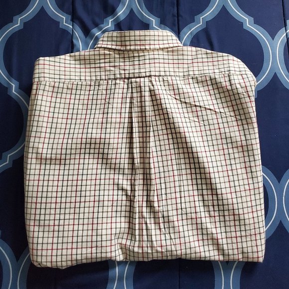 Men's Extra Large, Polo Ralph Lauren Long-sleeved Collard Plaid Button - Up - Picture 2 of 2